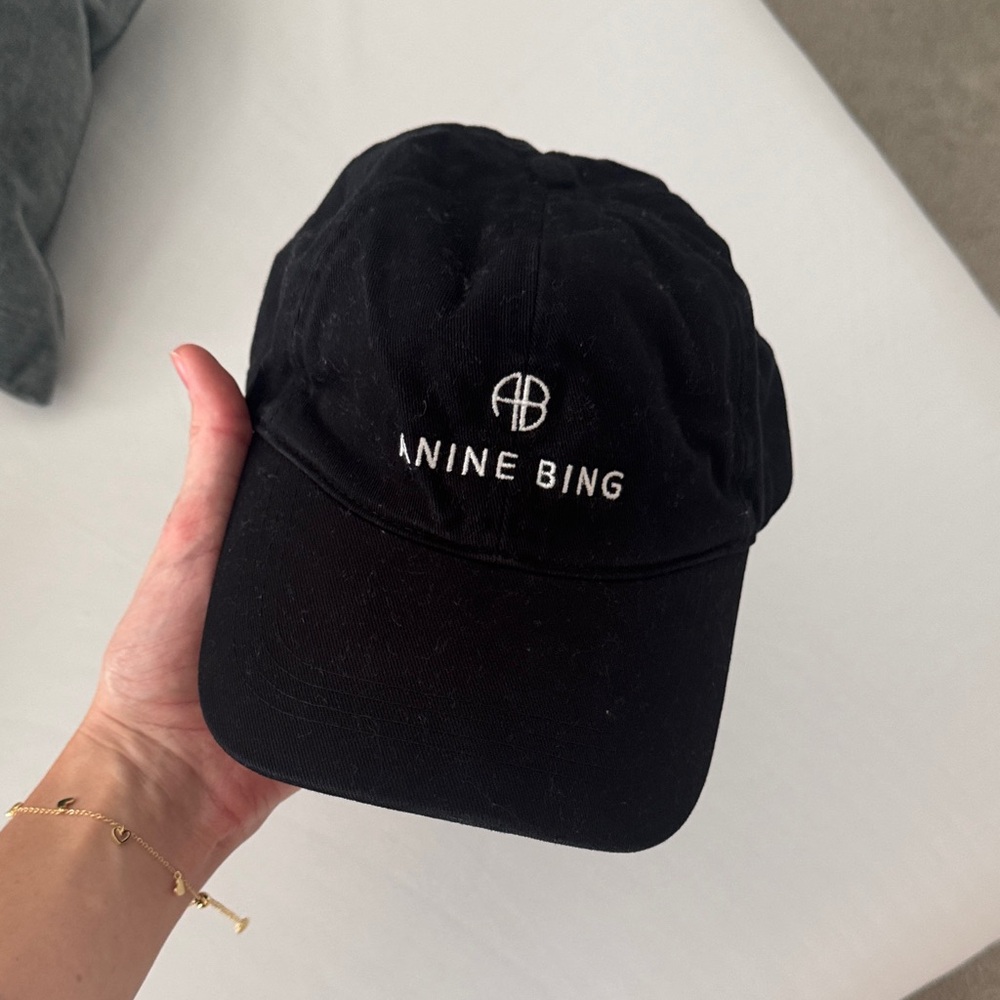 Anine Bing Jeremy Black Baseball Cap